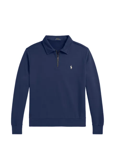 Polo Ralph Lauren Moletom de fleece com colarinho