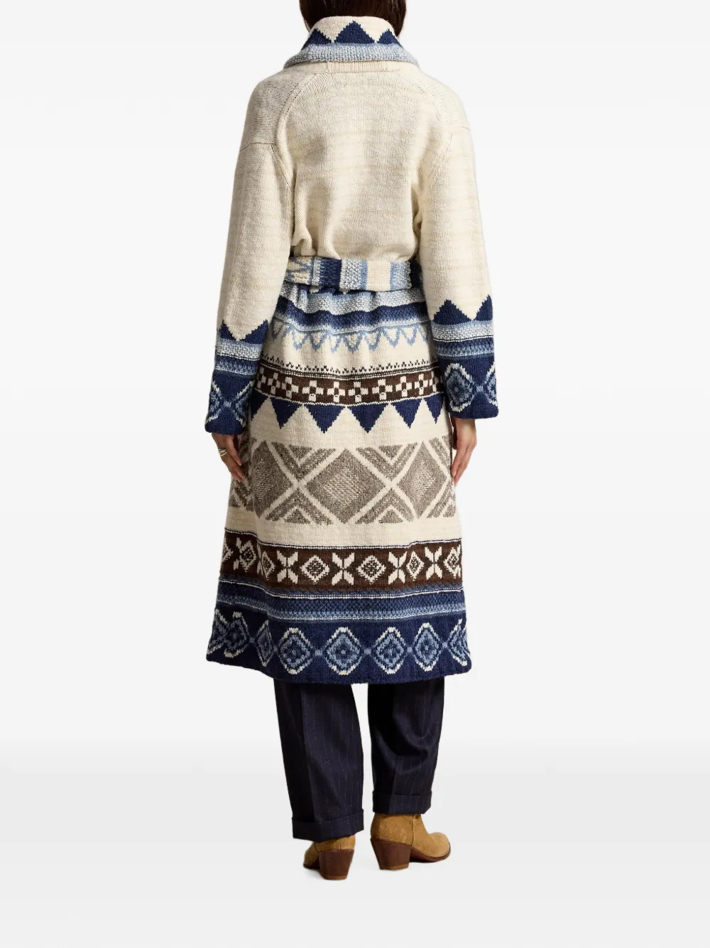 Polo Ralph Lauren Vest met geometrisch patroon Beige