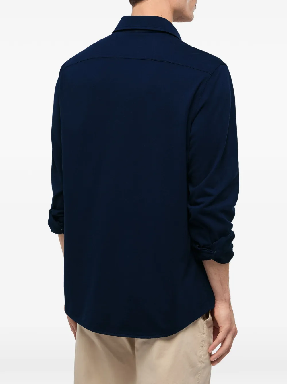 MC2 Saint Barth Overhemd met lange mouwen Blauw