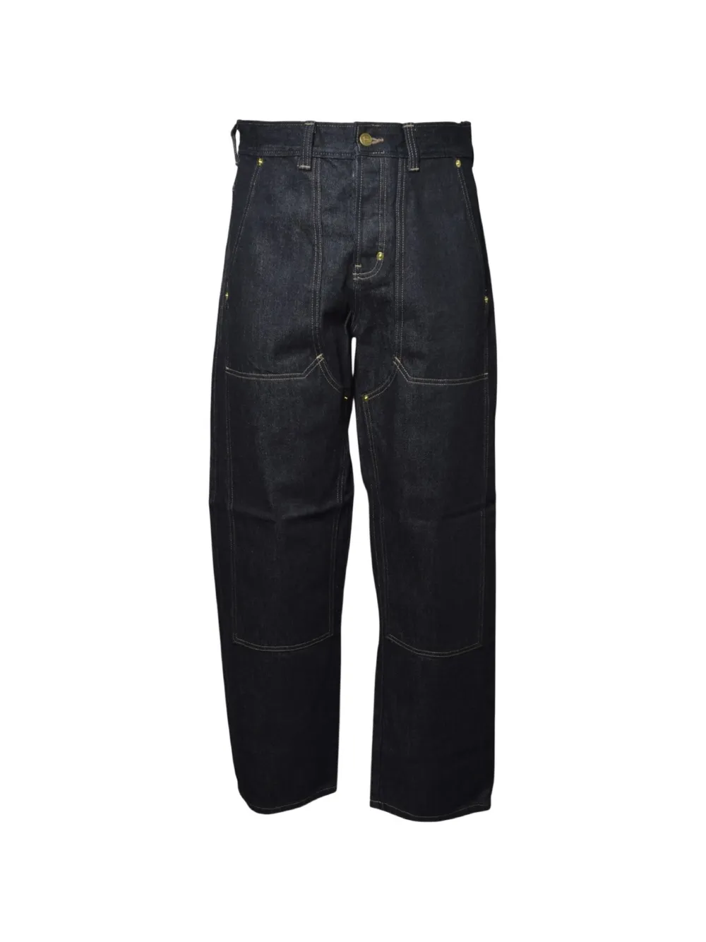 DICKIES Trucker contrast-stitch jeans - Blu