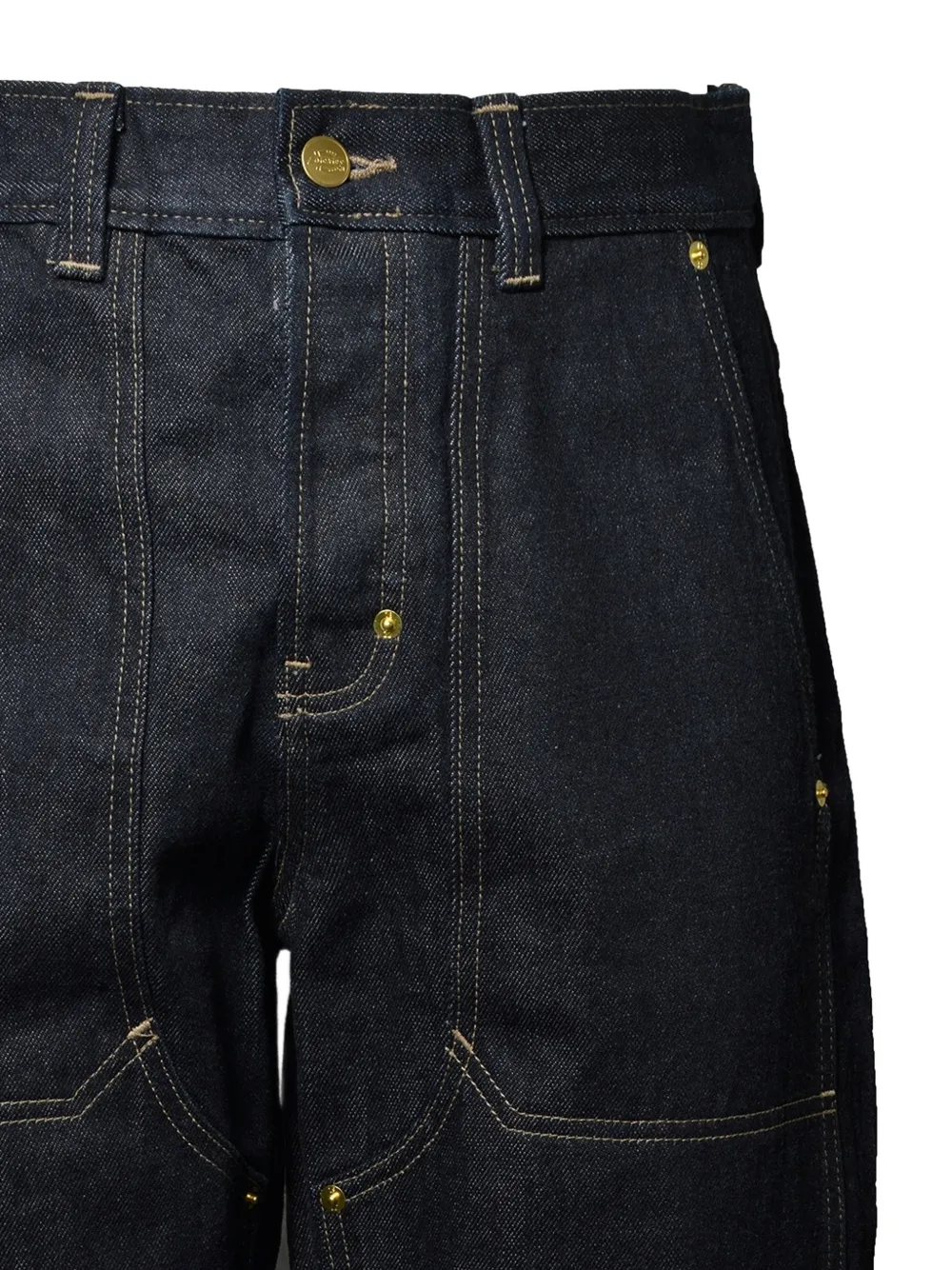DICKIES Trucker jeans met contrasterend stiksel Blauw