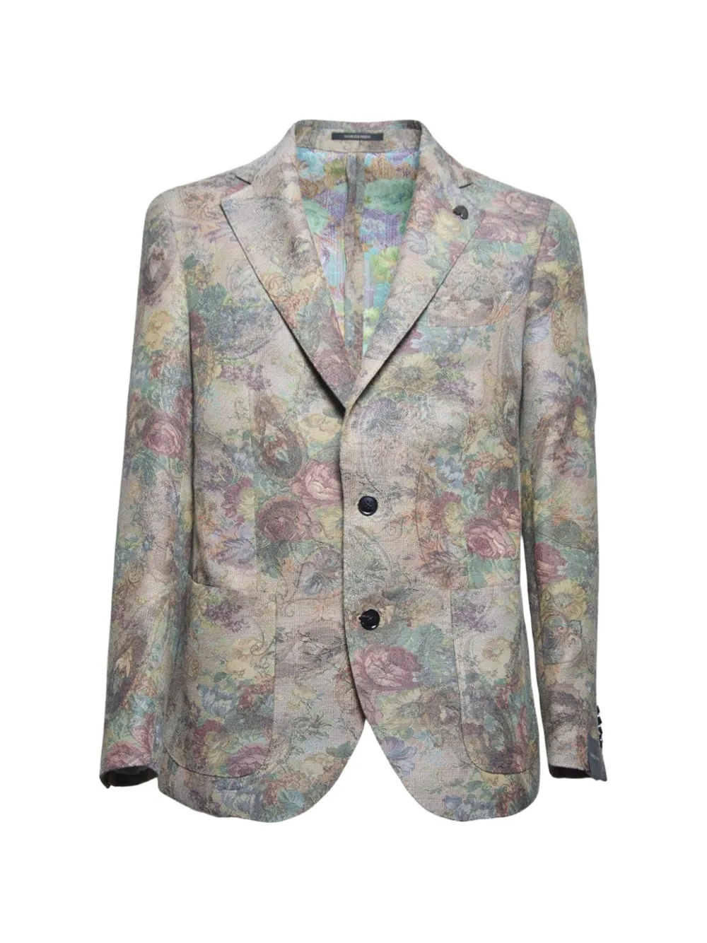 Gabriele Pasini floral blazer - Toni neutri