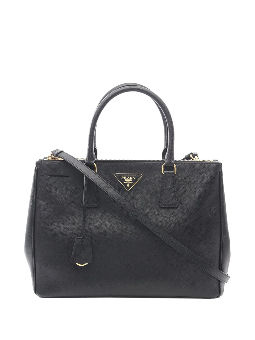 Prada Pre-Owned 2010-2025 Large Saffiano Lux Galleria satchel - Black