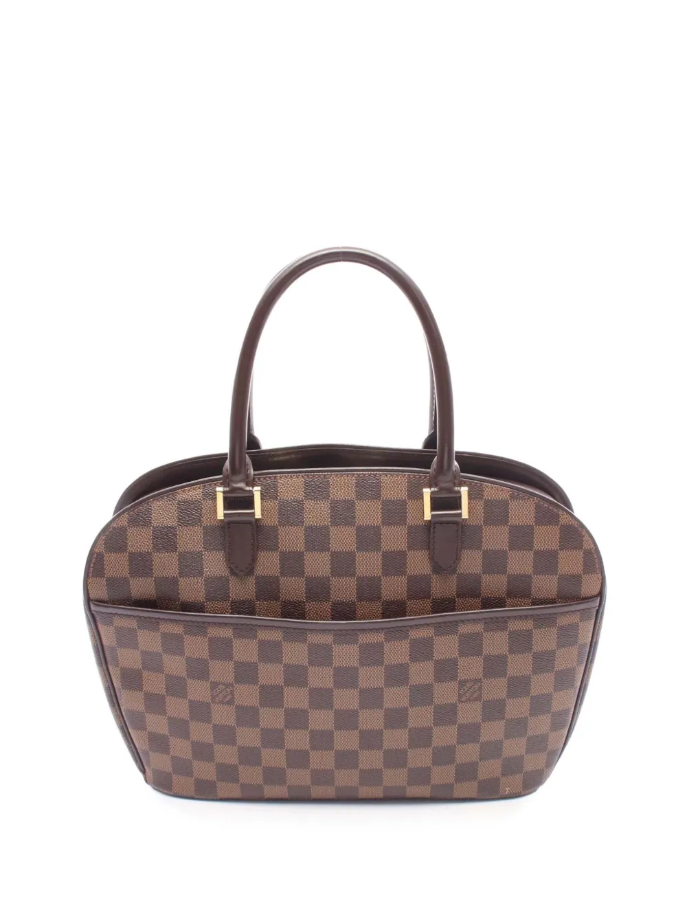 Louis Vuitton Pre-Owned 2002 Damier Ebene Sarria Horizontal handbag - Marrone