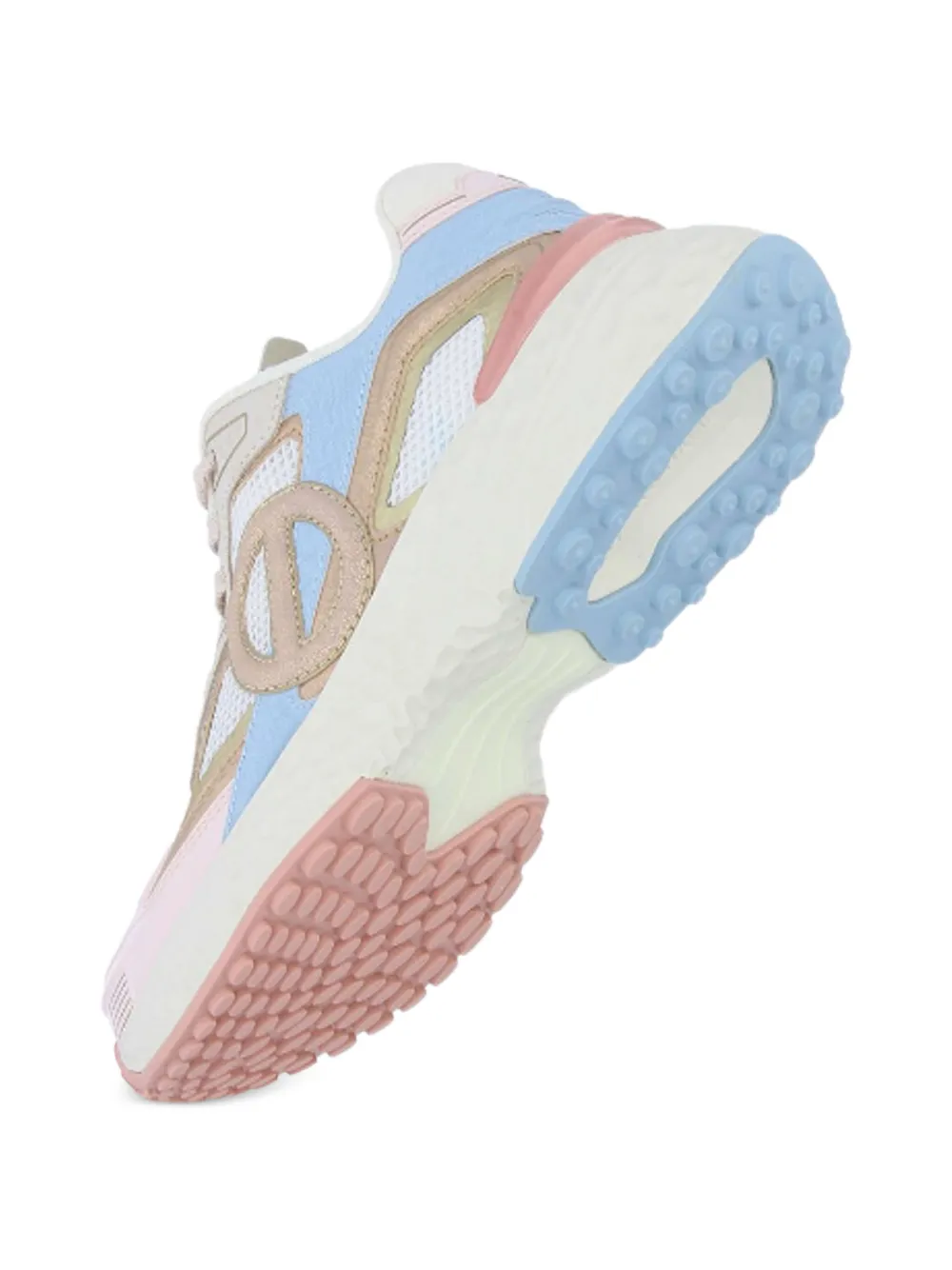 No Name Sneakers met logopatch Blauw