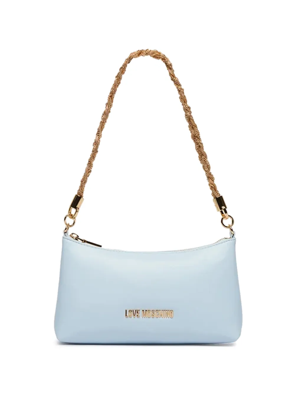 Love Moschino twisted strap tote bag - Blu