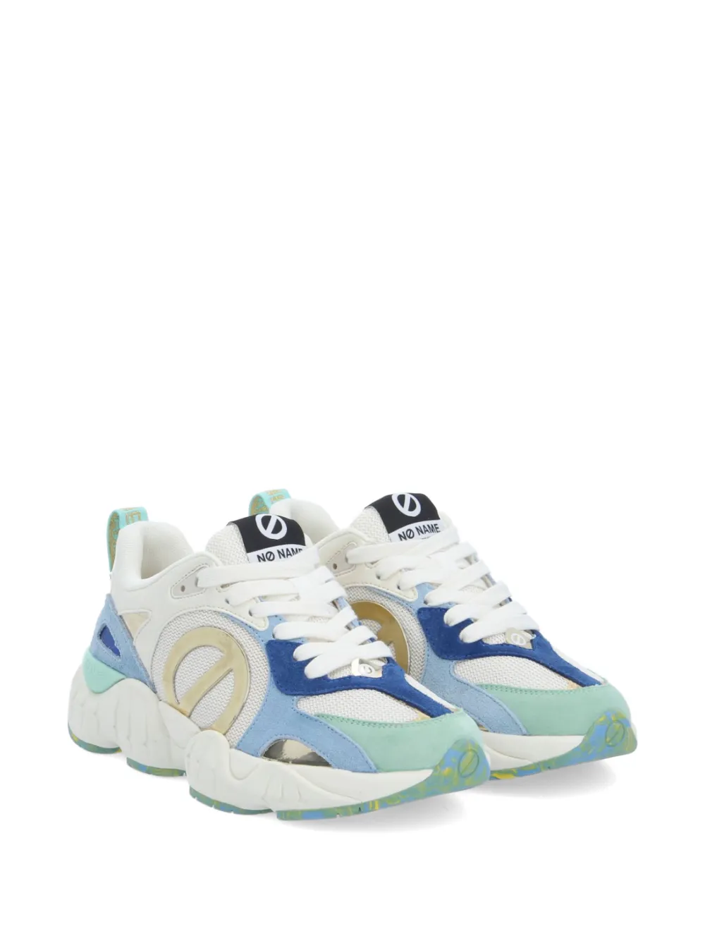 No Name Sneakers met uitgesneden detail Wit