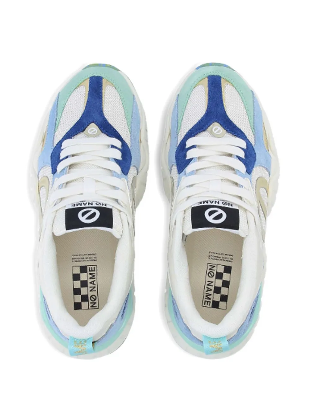 No Name Sneakers met uitgesneden detail Wit