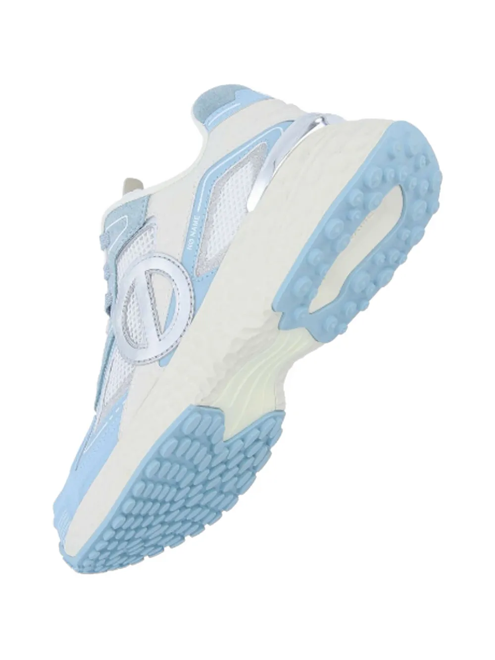 No Name Sneakers met logo Wit