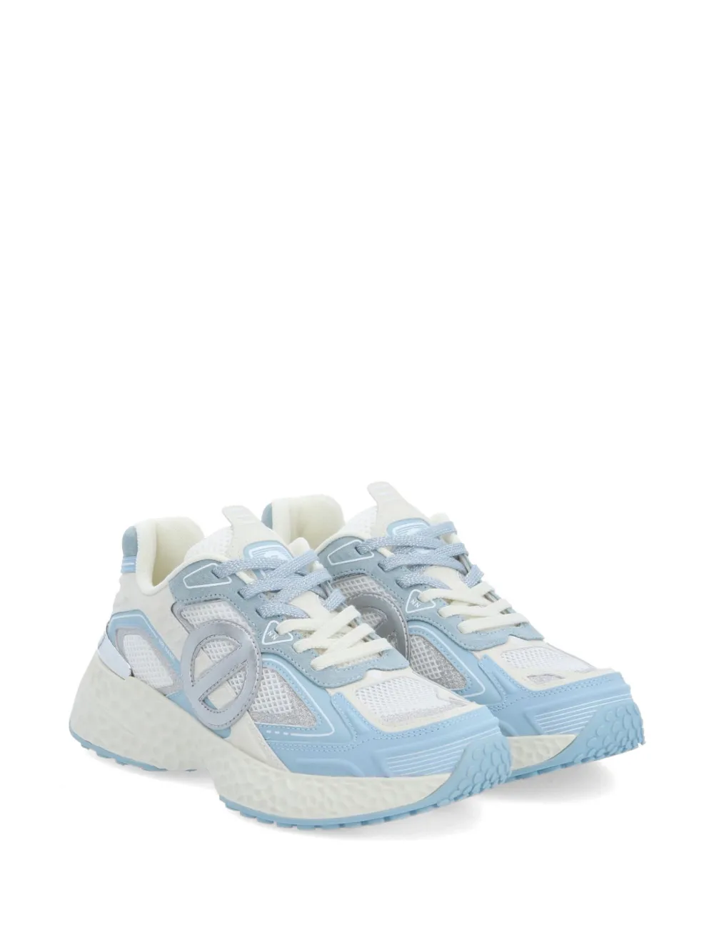 No Name Sneakers met logo Wit