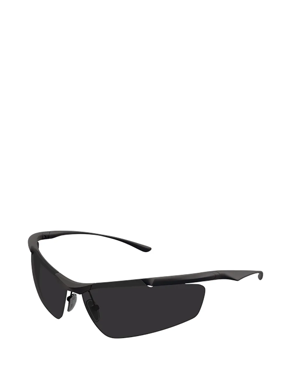 Balenciaga Eyewear Zonnebril met randloos montuur Zwart
