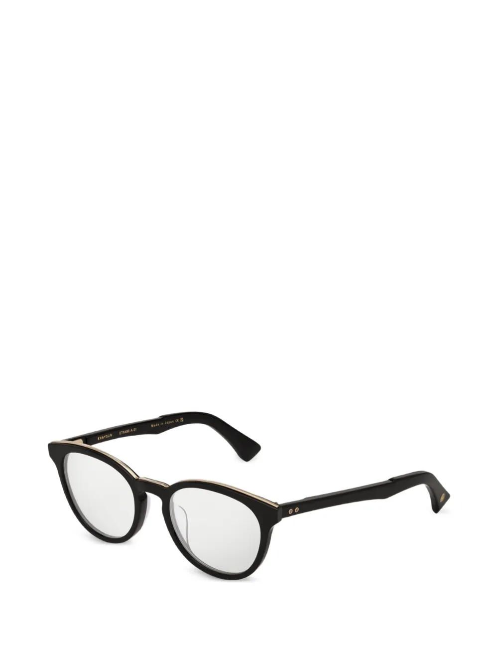 Dita Eyewear Khaysun oval-frame glasses - Schwarz