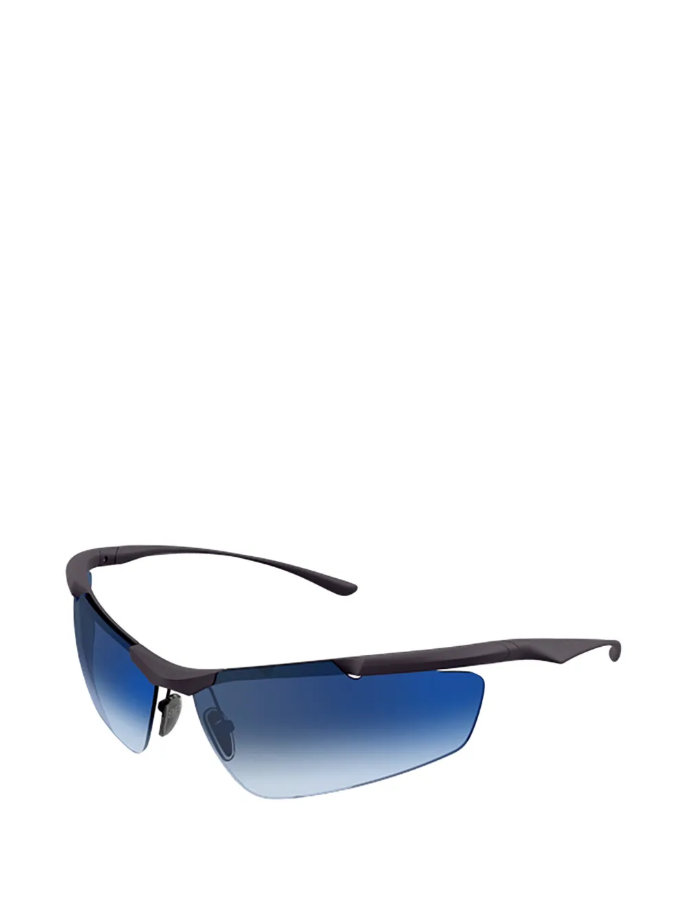 Balenciaga Eyewear Zonnebril met randloos montuur Zwart
