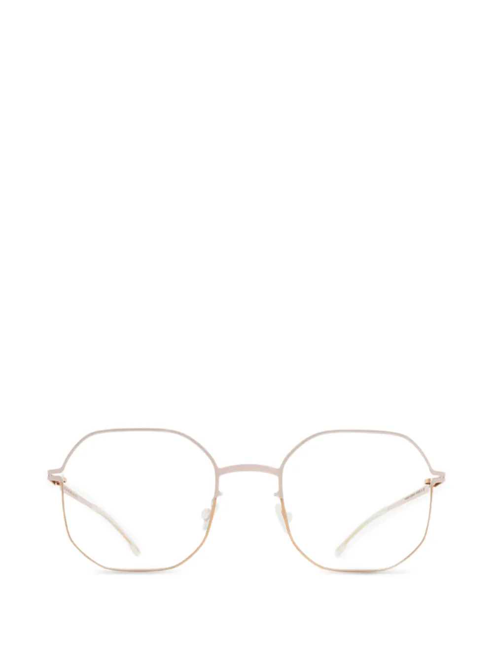 Mykita Cat geometric-frame glasses - Rosa