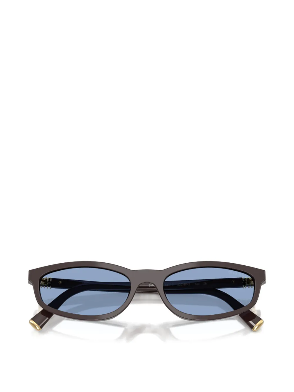 Miu Miu Eyewear oval-frame sunglasses - Nero