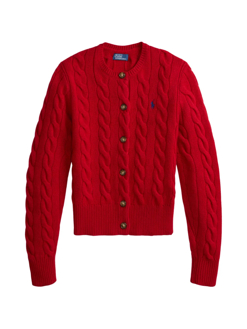 Polo Ralph Lauren Cardigan in lana e cashmere - Rosso