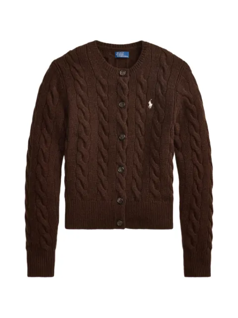 Polo Ralph Lauren cable-knit wool-cashmere cardigan