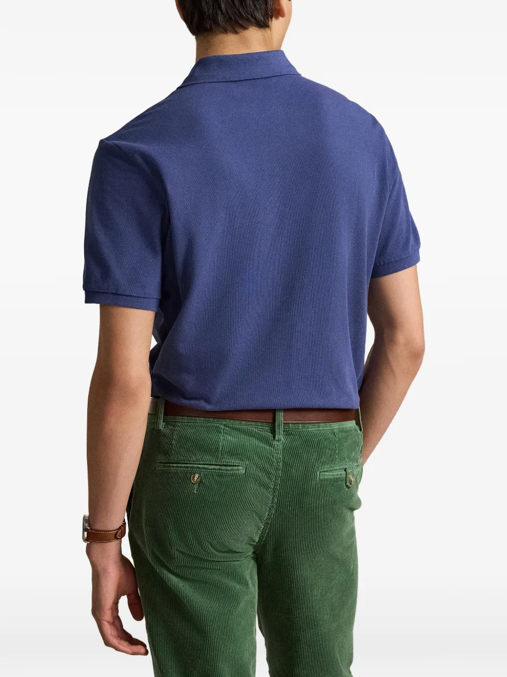 Polo Ralph Lauren Poloshirt met geborduurde beer Blauw