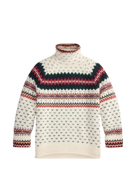 Polo Ralph Lauren Fair Isle roll-neck sweater