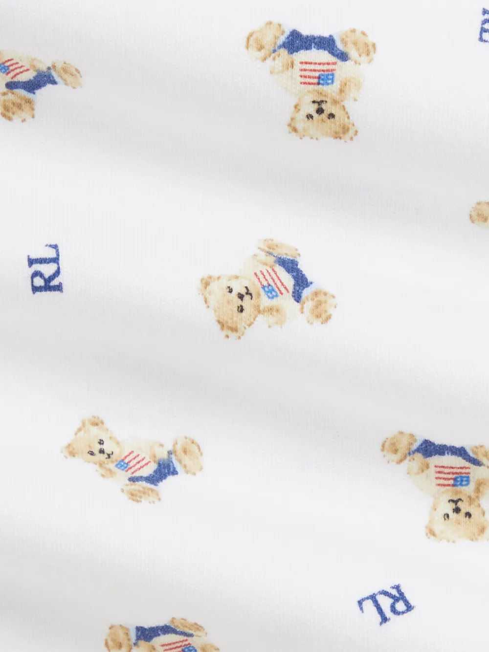 POLO RALPH LAUREN KIDS 12 babypakjes cadeauset met Polo beerprint Blauw