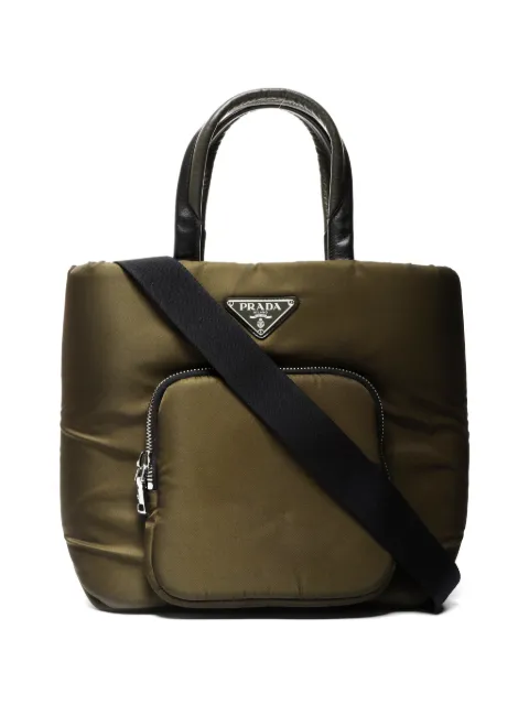 Prada Pre-Owned 2000s zip-pocket shoulder bag