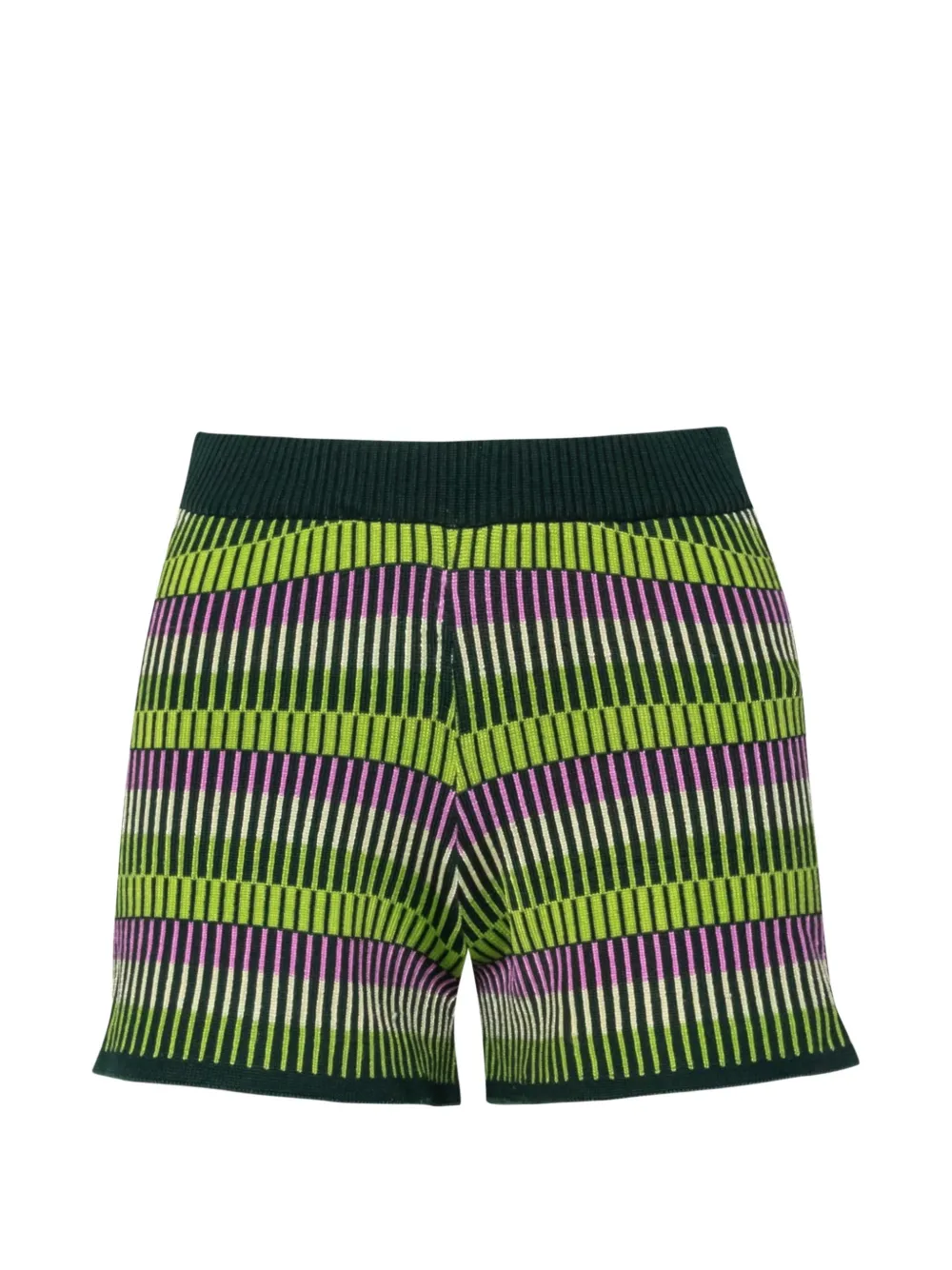 Baobab Shorts Kina a vita alta - Verde