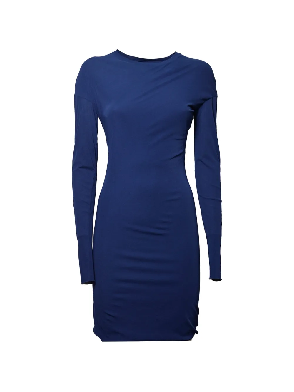 Jil Sander long-sleeve mini dress - Blu