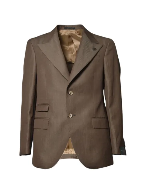 Gabriele Pasini peak-lapel textured blazer