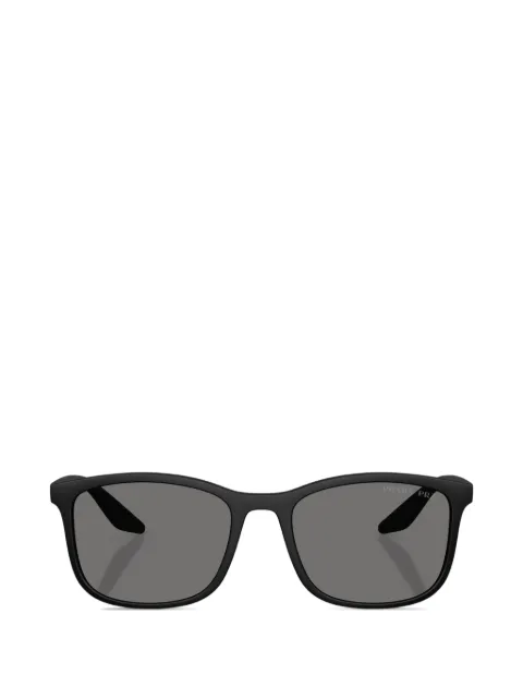 Prada Linea Rossa solbriller med firkantet stel