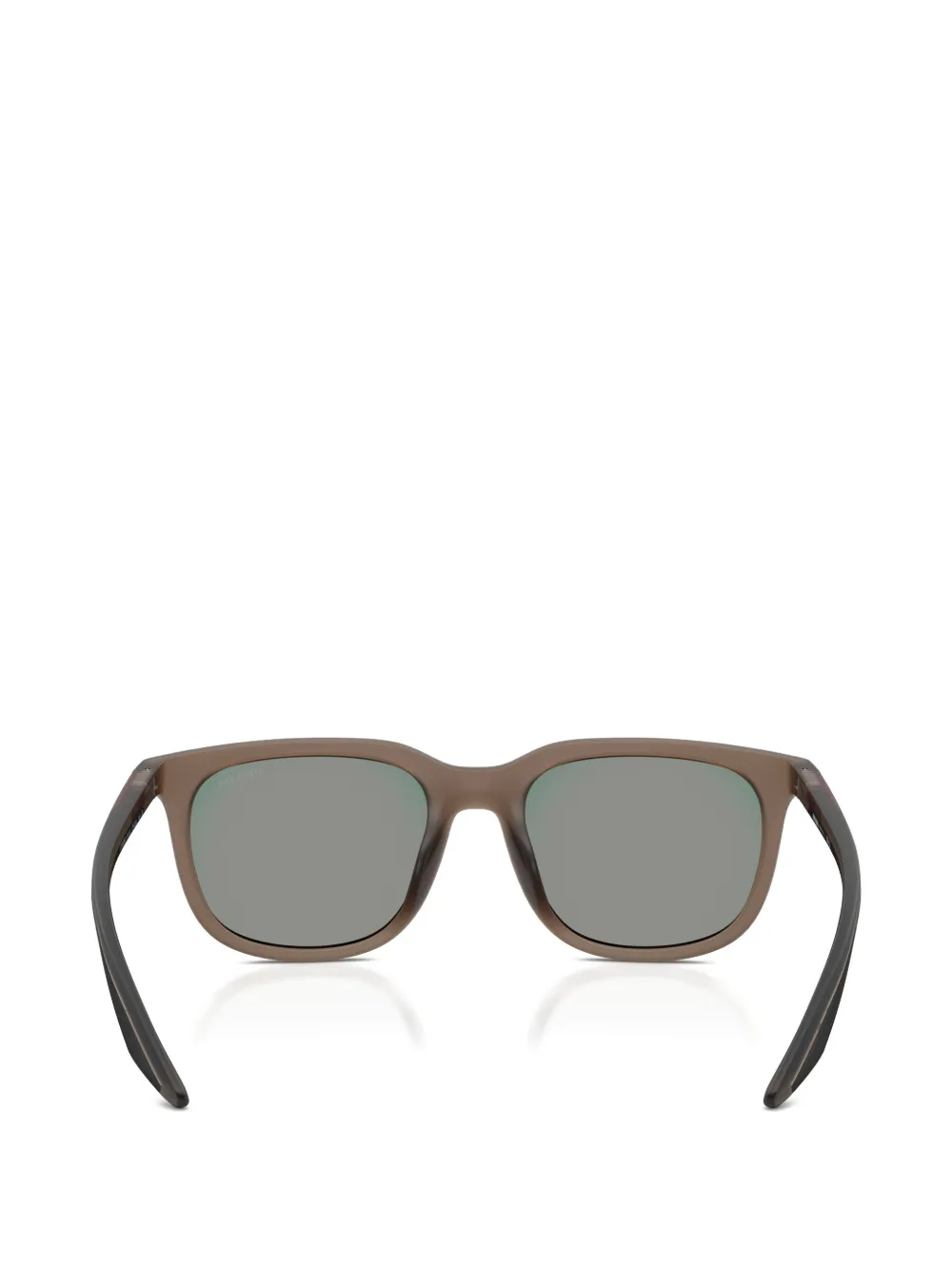 Prada Linea Rossa square-frame sunglasses - Marrone