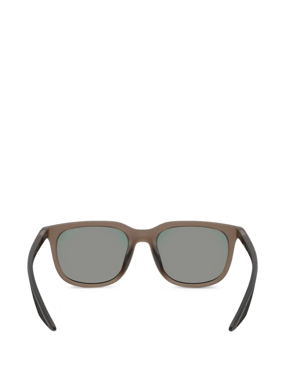 Prada Linea Rossa Zonnebril met vierkant montuur Grijs