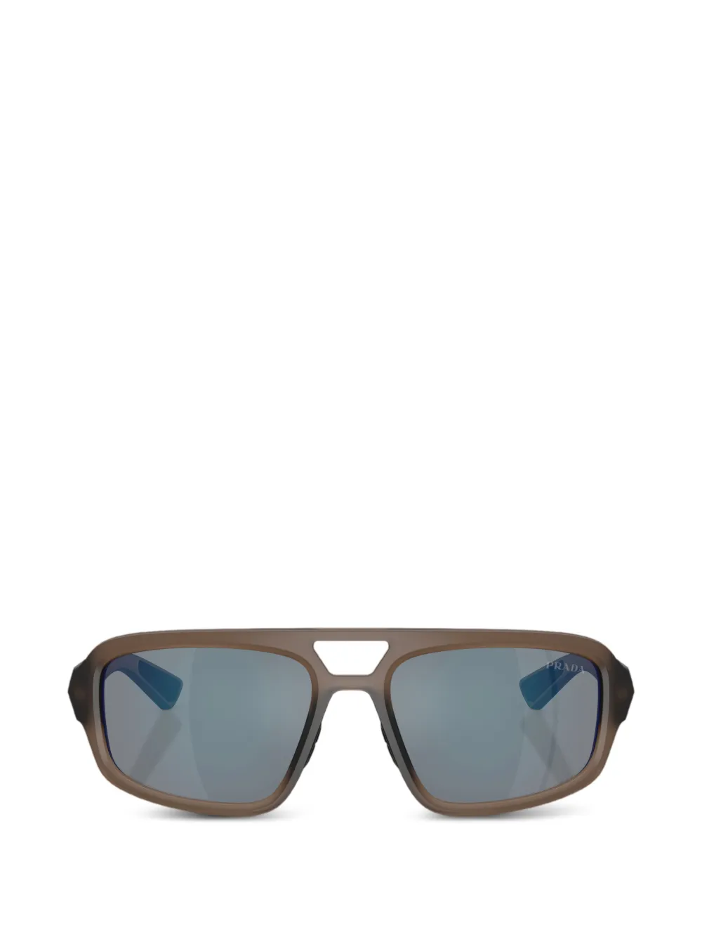 Prada Linea Rossa pilot-frame sunglasses - Marrone