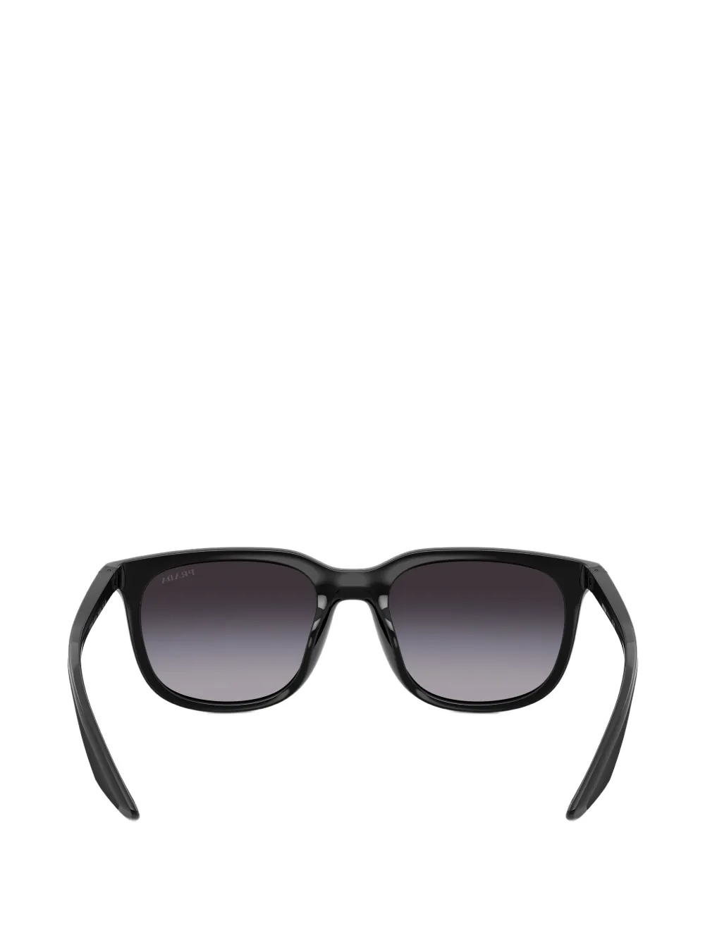 Prada Eyewear Zonnebril met vierkant montuur Zwart
