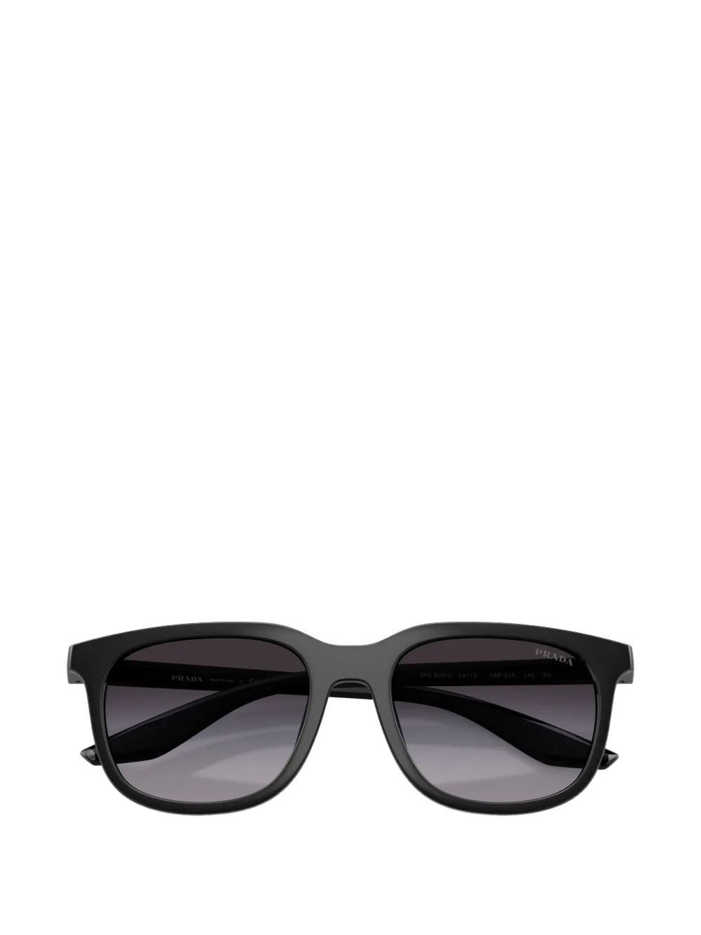 Prada Eyewear Zonnebril met vierkant montuur Zwart