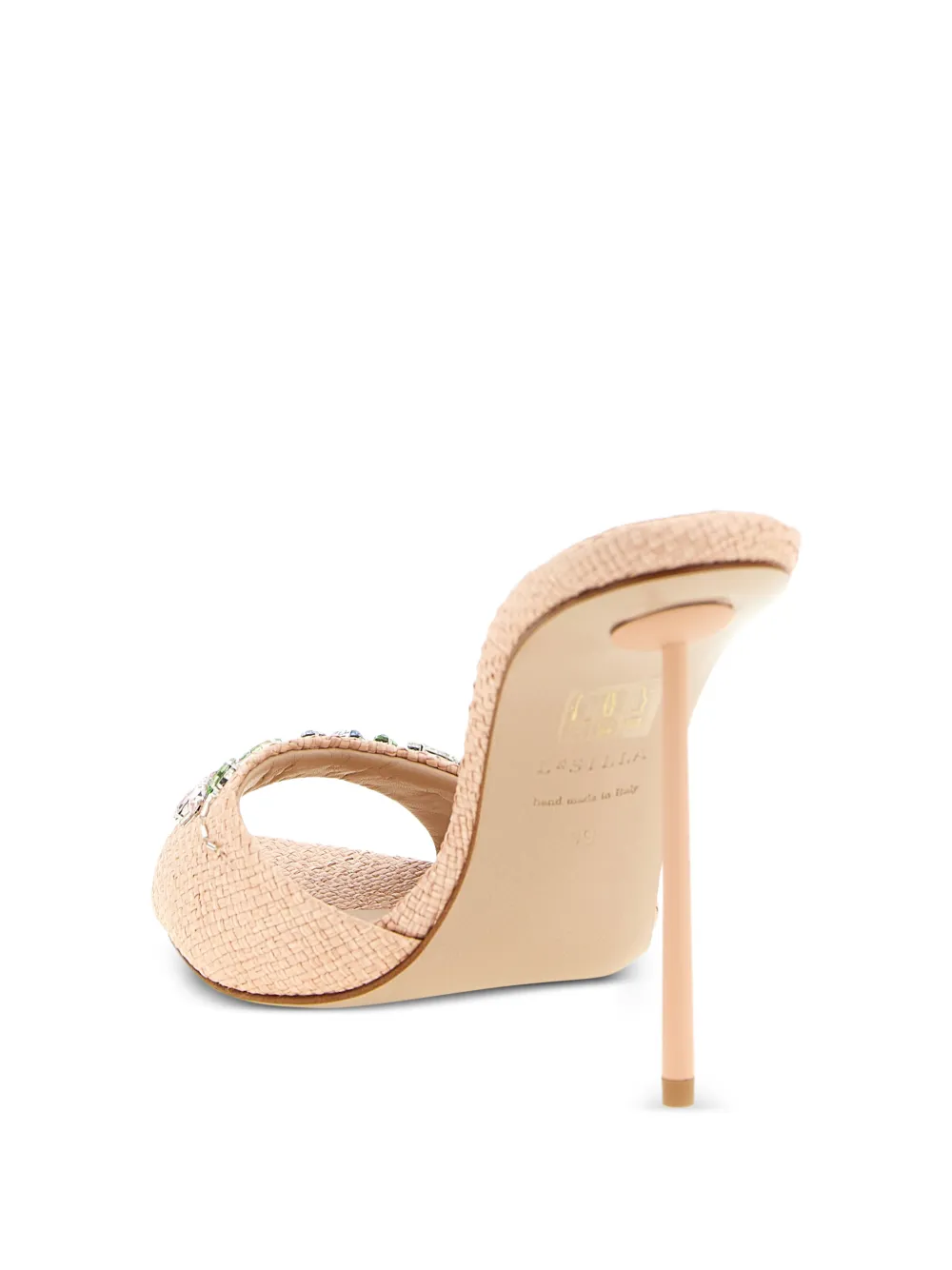 Le Silla Prairie sandalen verfraaid met kristallen Roze