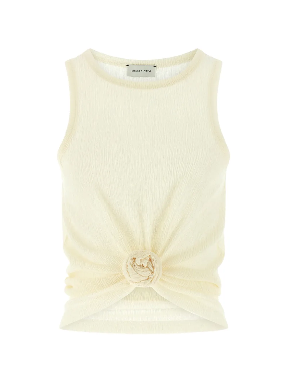Magda Butrym knot-detail tank top - Toni neutri