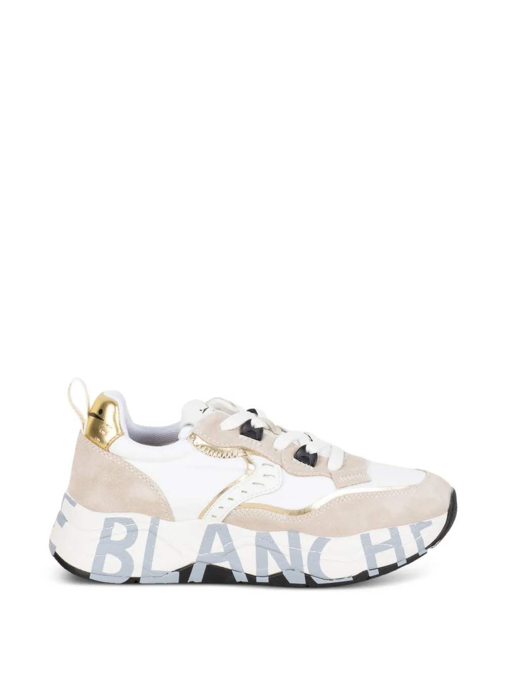 Voile Blanche Sneakers met plateauzool Wit