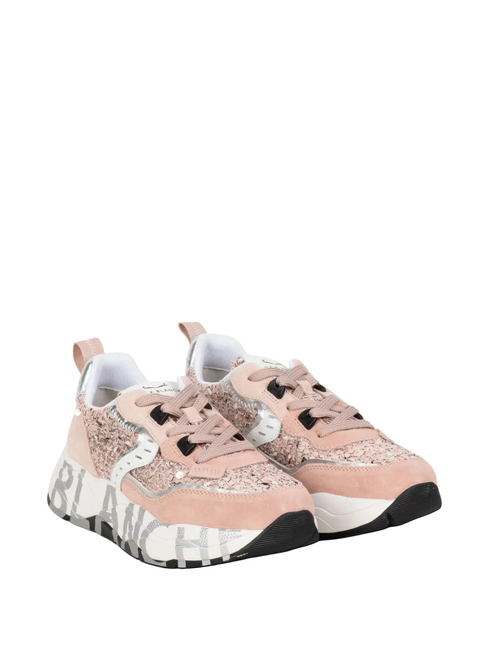 Voile Blanche Mesh sneakers Roze