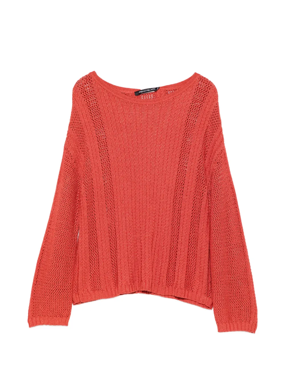 Pennyblack open-knit sweater - Rosso