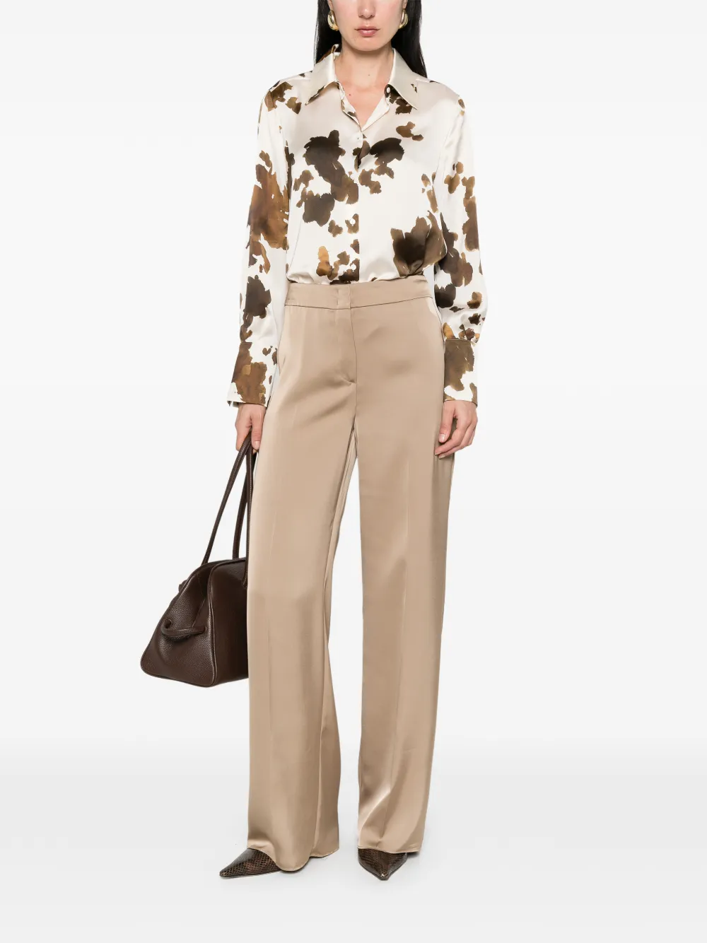  Pennyblack Wide-leg Trousers - Neutrals 
