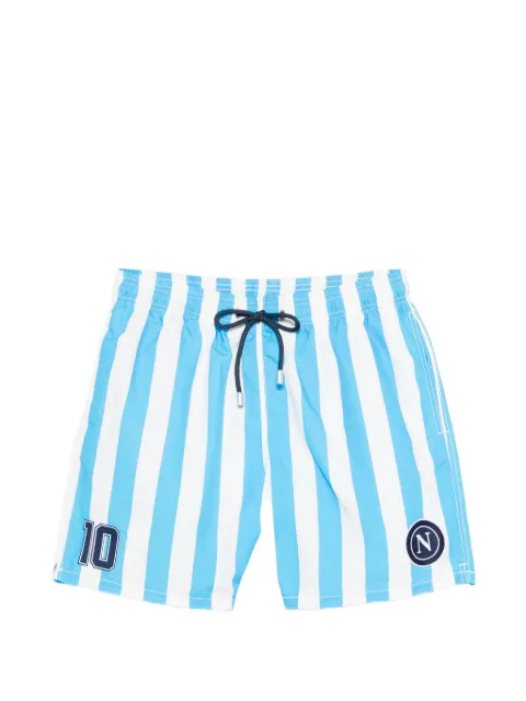 MC2 Saint Barth shorts de playa con rayas estampadas