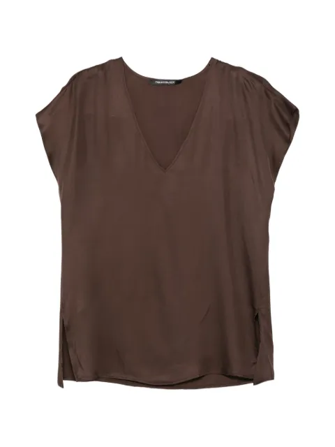 Pennyblack V-neck side-slit top