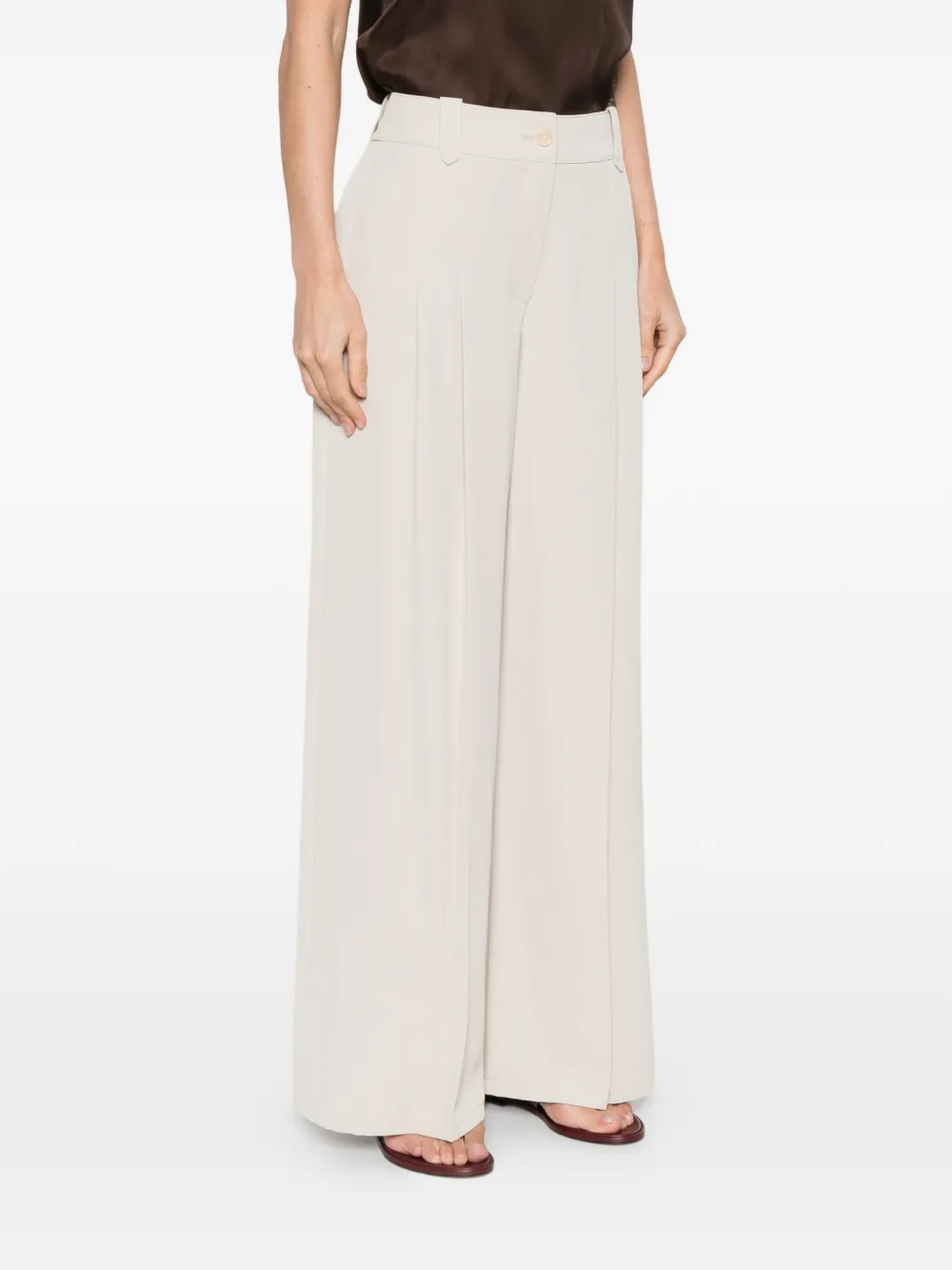  Pennyblack Pleated Trousers - Neutrals 
