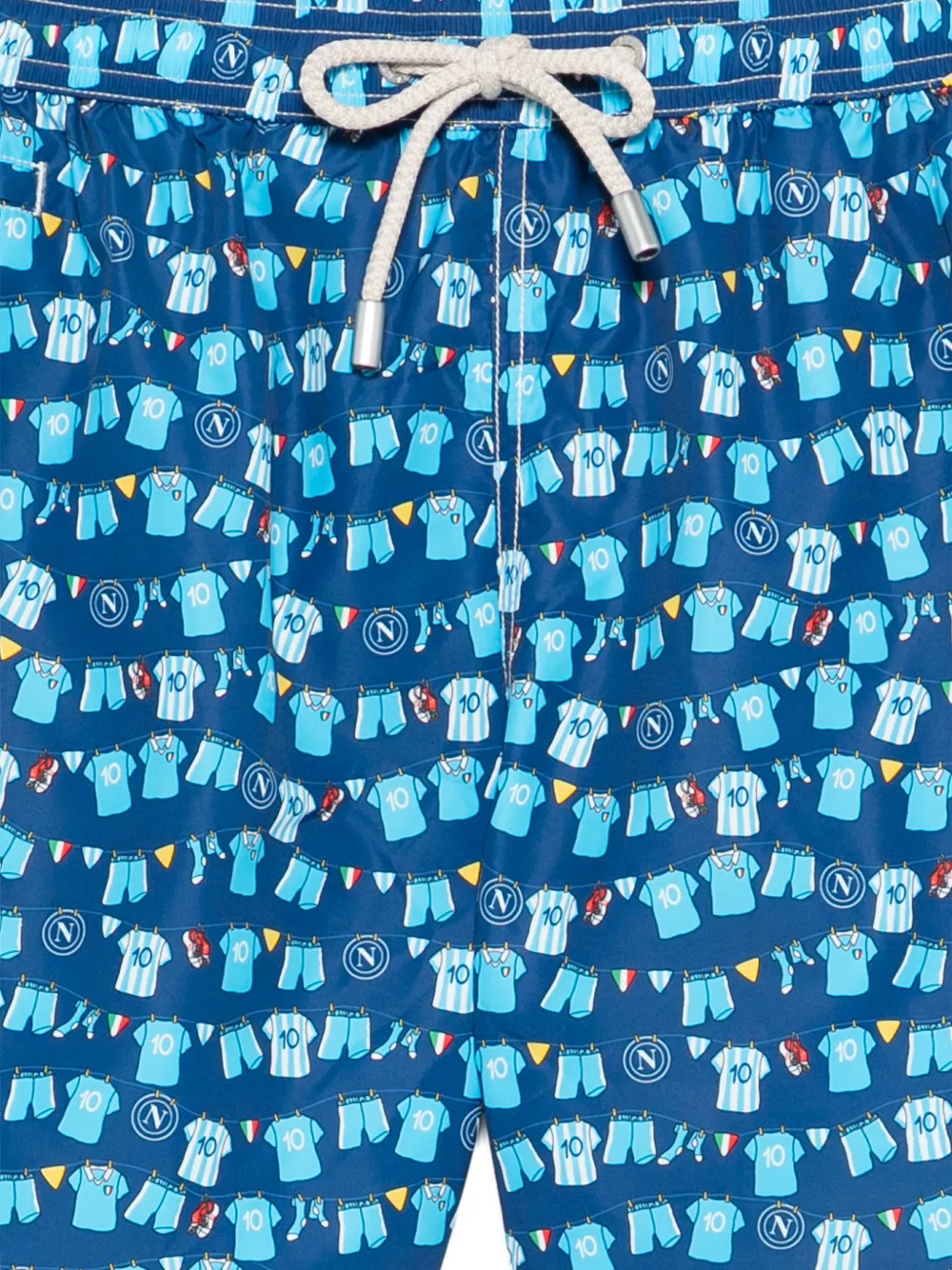 MC2 Saint Barth Zwembroek met print Blauw