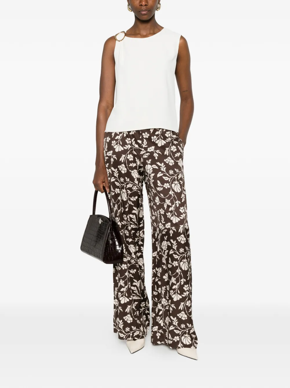  Pennyblack Ring-detail Blouse - Neutrals 