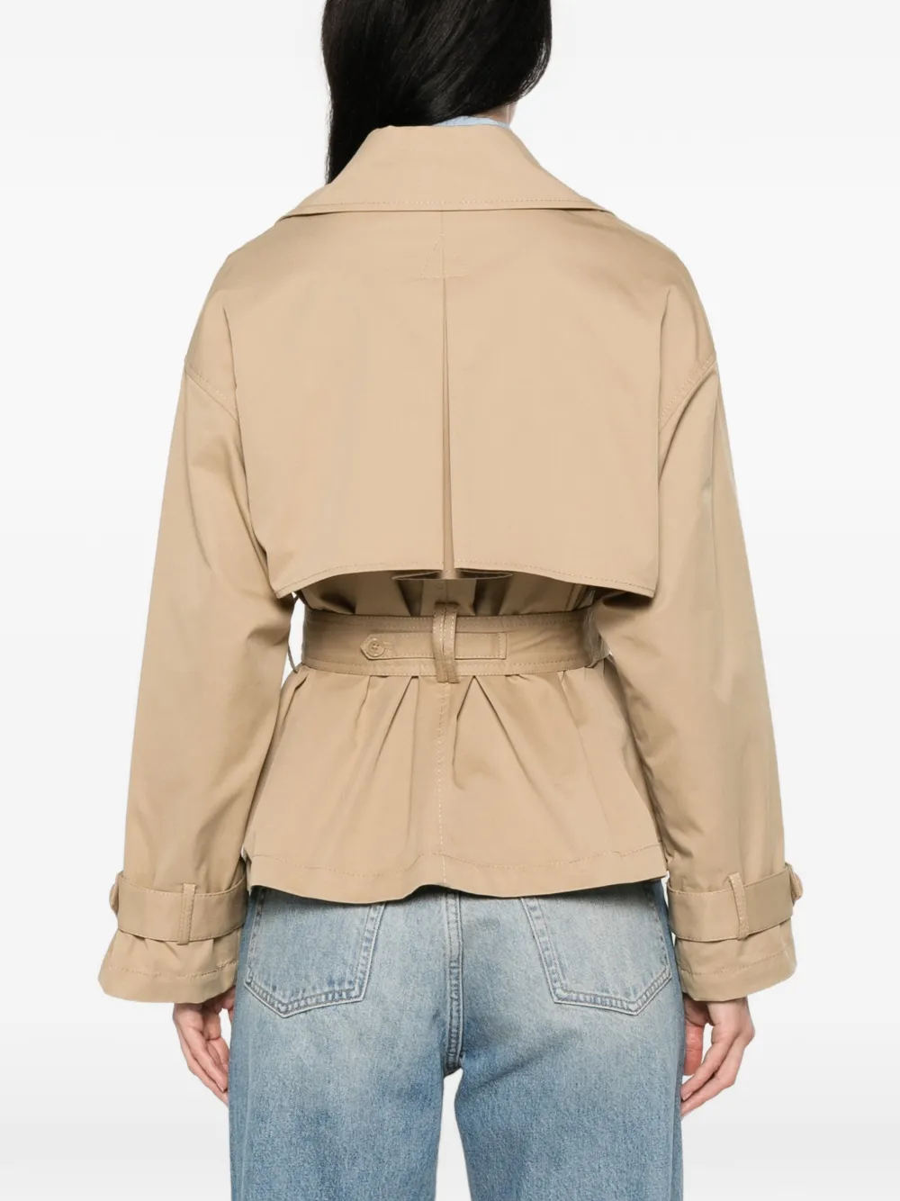  Pennyblack Pbbtalco Belted Double-breasted Jacket - Neutrals 