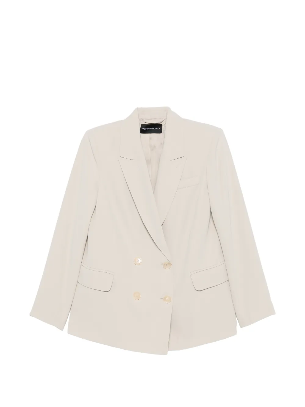 Pennyblack double-breasted pocket jacket - Toni neutri