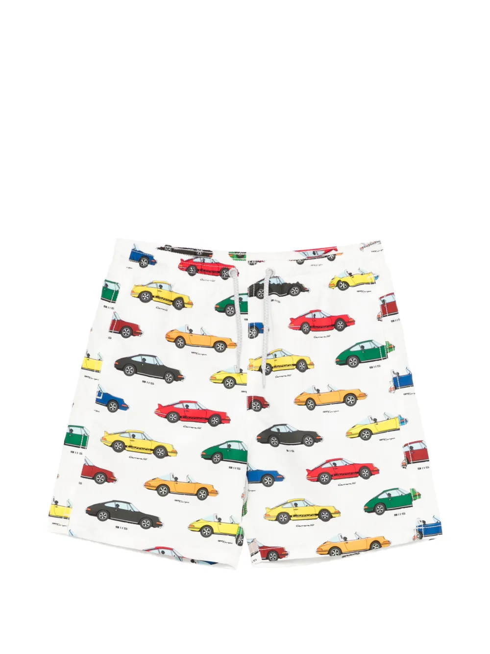 MC2 Saint Barth Kids Jean swim shorts - Weiß
