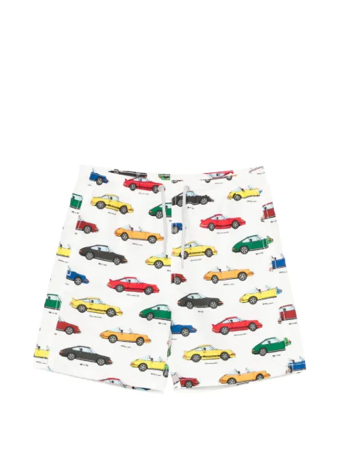 MC2 Saint Barth Kids short de bain Jean à imprimé graphique