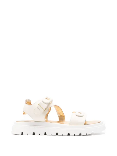 Elisabetta Franchi Kids sandalias con cierre autoadherente